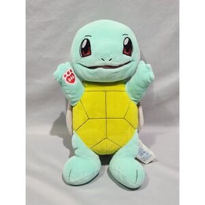 Build A Bear BAB Pokemon Squirtle Plush 14-inch No Sound 2017 Turtle